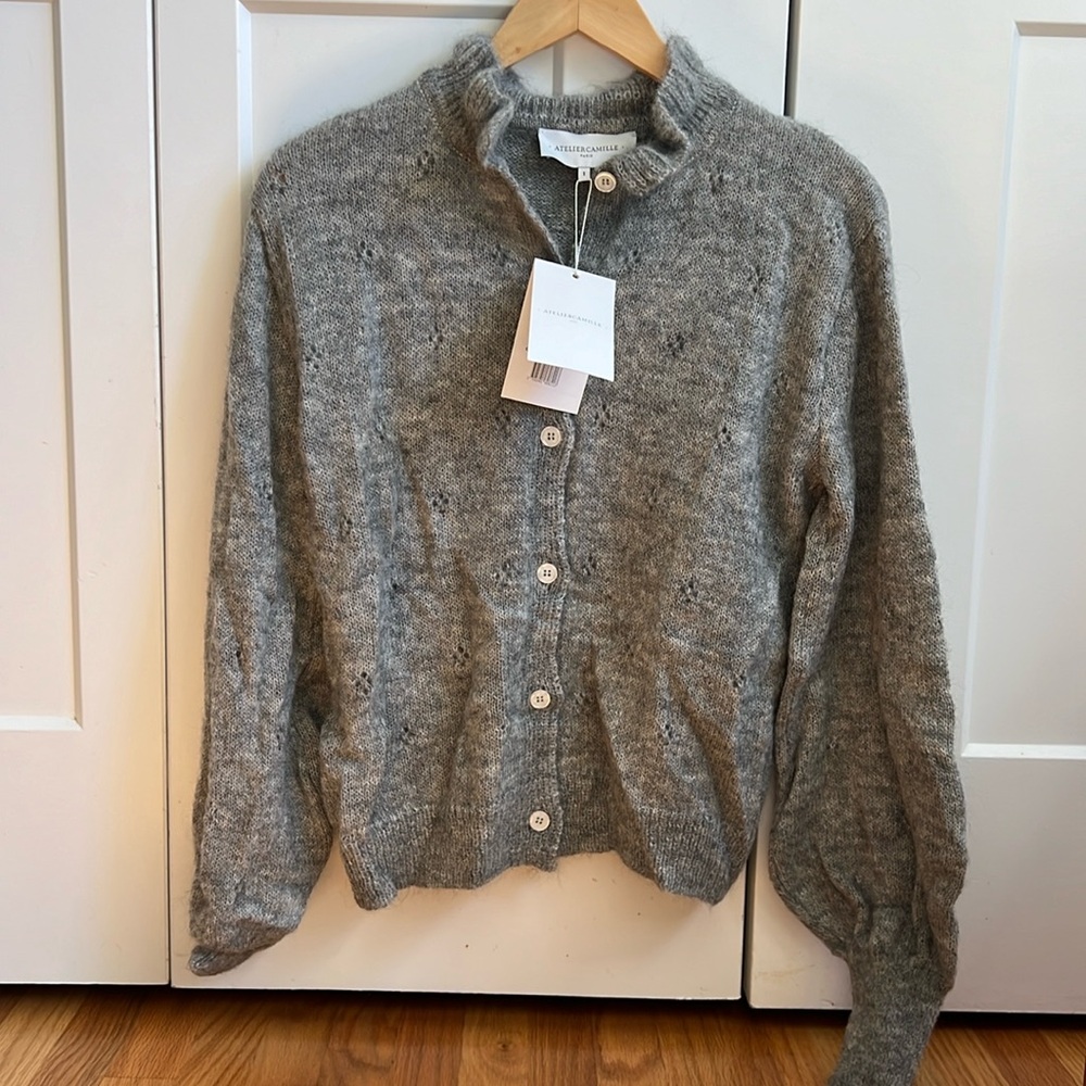 Atelier Camille - Gray Sweater - NWT - size 1